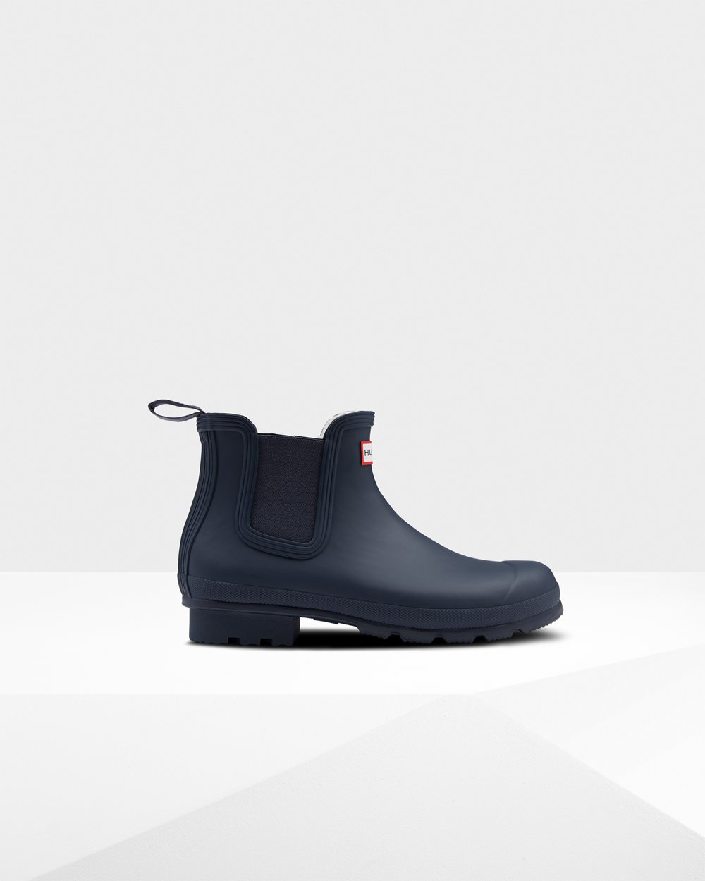 Hunter Original Insulated Chelsea Boots - Discount Mens Navy - MPAVYW763